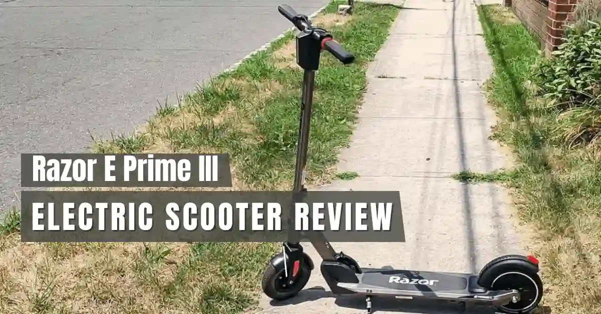Razor E Prime III Electric Scooter Review 2024